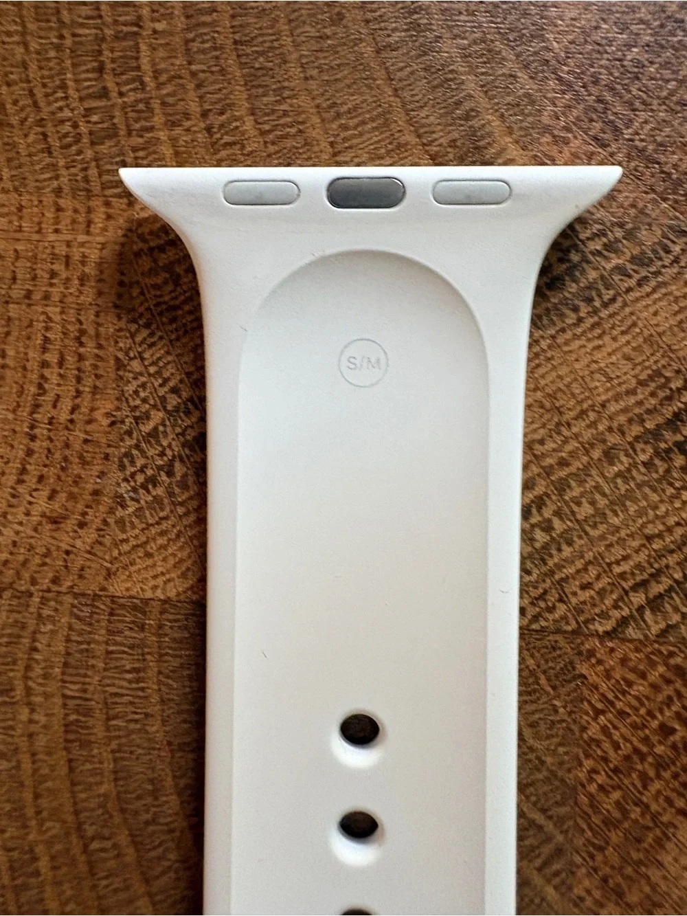 Apple Silicone Sport Band for Apple Watch in Starlight